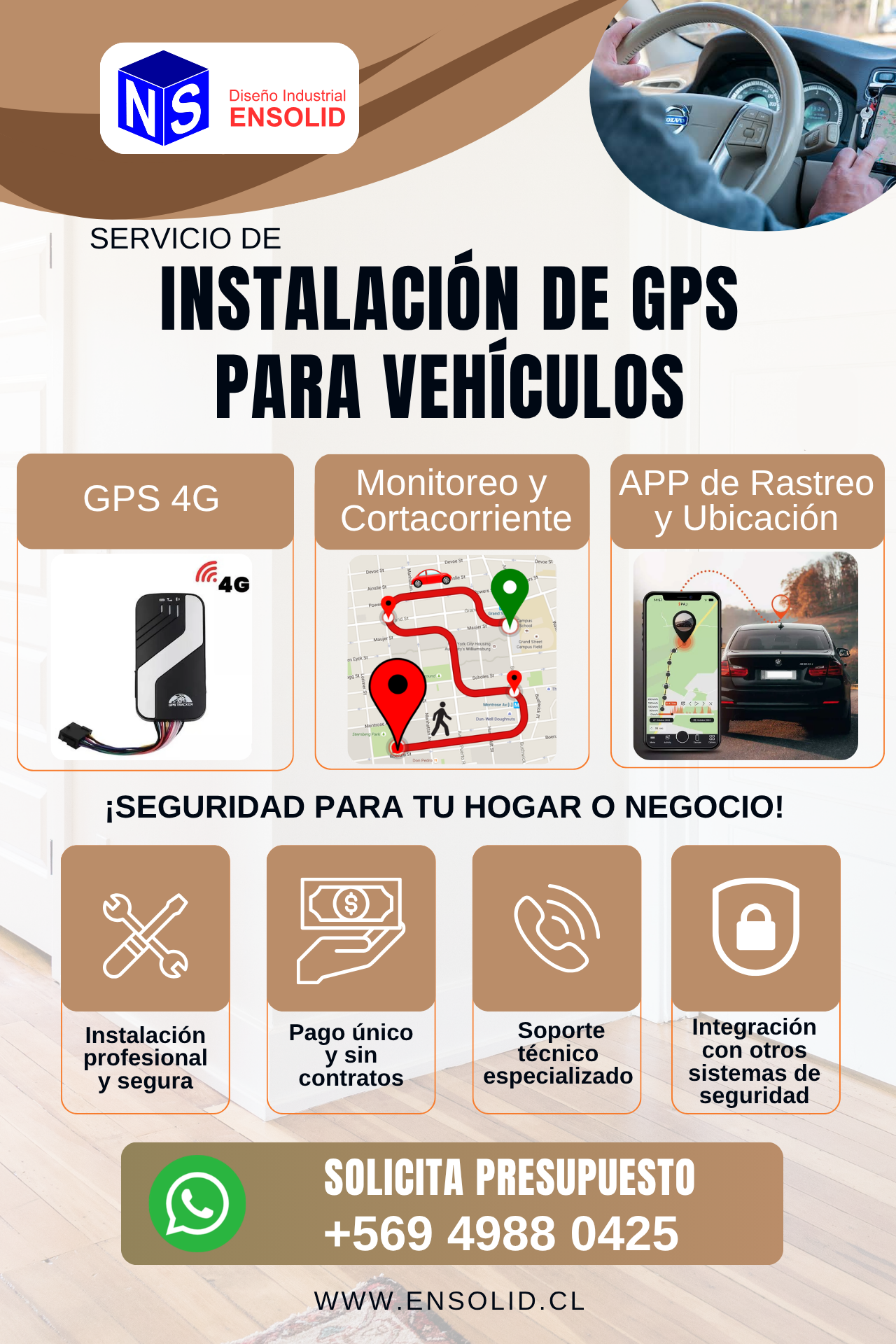 Flyer Promocional Diseño de Maquinaria Agrícola
